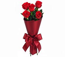 Букет 5 Красных роз Эдлесс Лав в Мухтолово