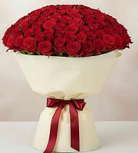 Букет 101 Красная роза Милано в Мухтолово