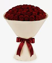 Букет 101 Бордовая роза Блэк Бакарра в Мухтолово