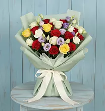 Букет цветов из:  Розы в Мухтолово