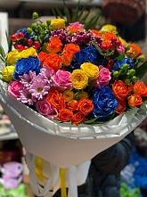 Букет цветов из:  Розы и Хризантемы #REPLACE_PRED# Мухтолово