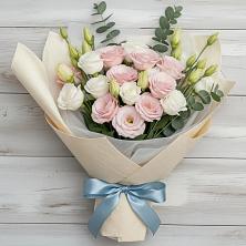 Букет цветов из:  Лизиантусы в Мухтолово