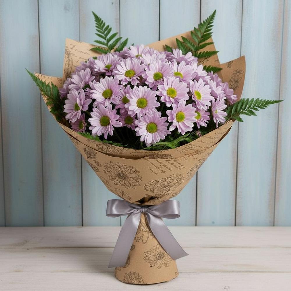 Букет цветов из: Хризантемы в Мухтолово