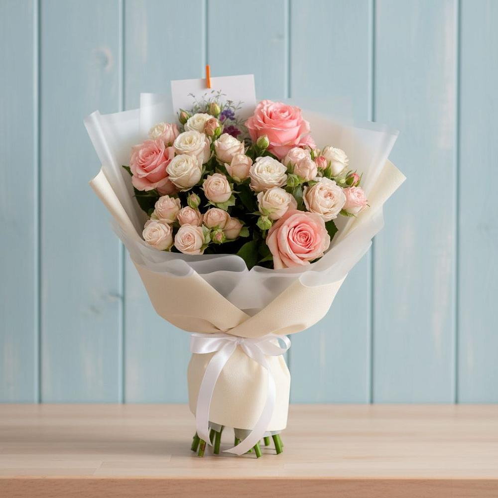 Букет цветов из: Розы в Мухтолово