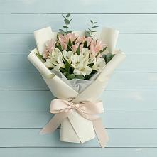 Букет цветов из:  Альстромерии #REPLACE_PRED# Мухтолово