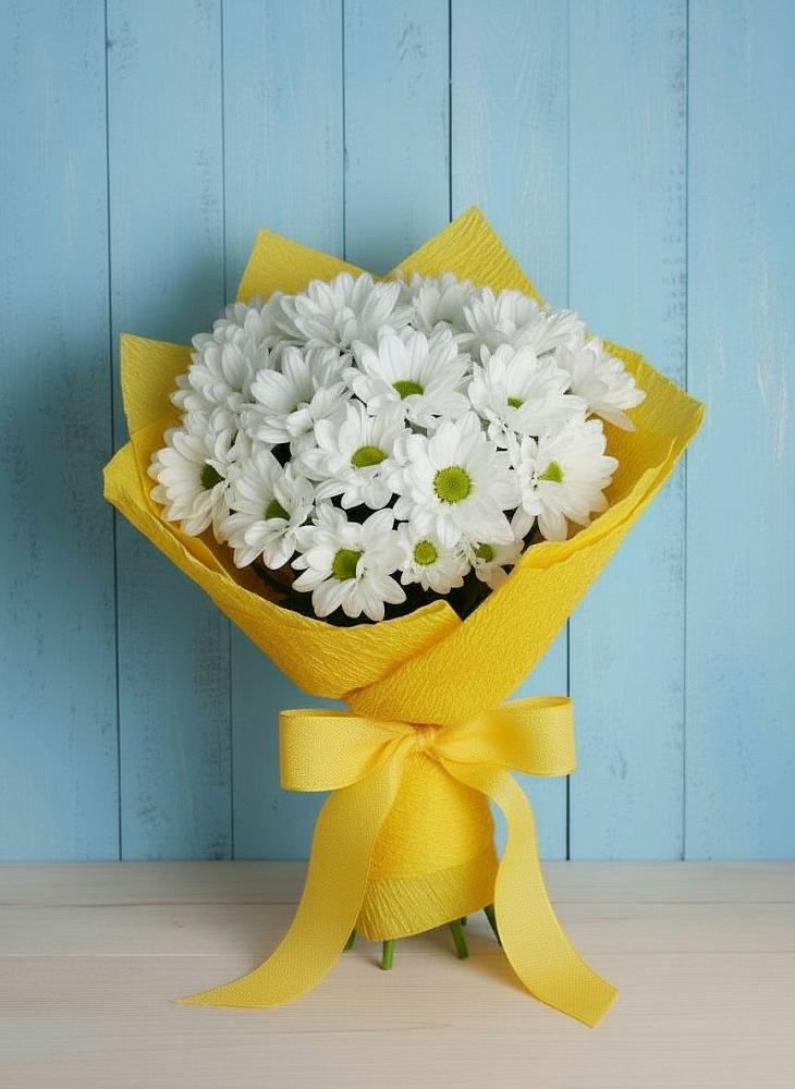 Букет цветов из: Хризантемы в Мухтолово