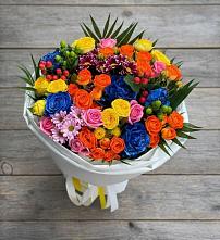 Букет цветов из:  Розы и Хризантемы #REPLACE_PRED# Мухтолово