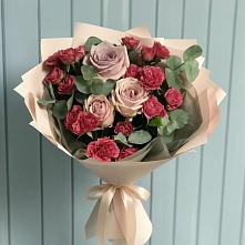 Букет цветов из:  Гвоздики и Розы #REPLACE_PRED# Мухтолово