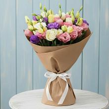 Букет цветов из:  Лизиантусы в Мухтолово